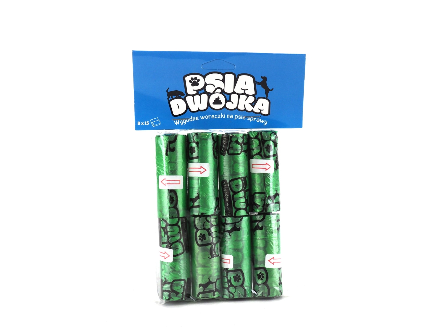 Woreczki na psie odchody, woreczki na odchody psa, woreczki na odchody - Psia Dwójka