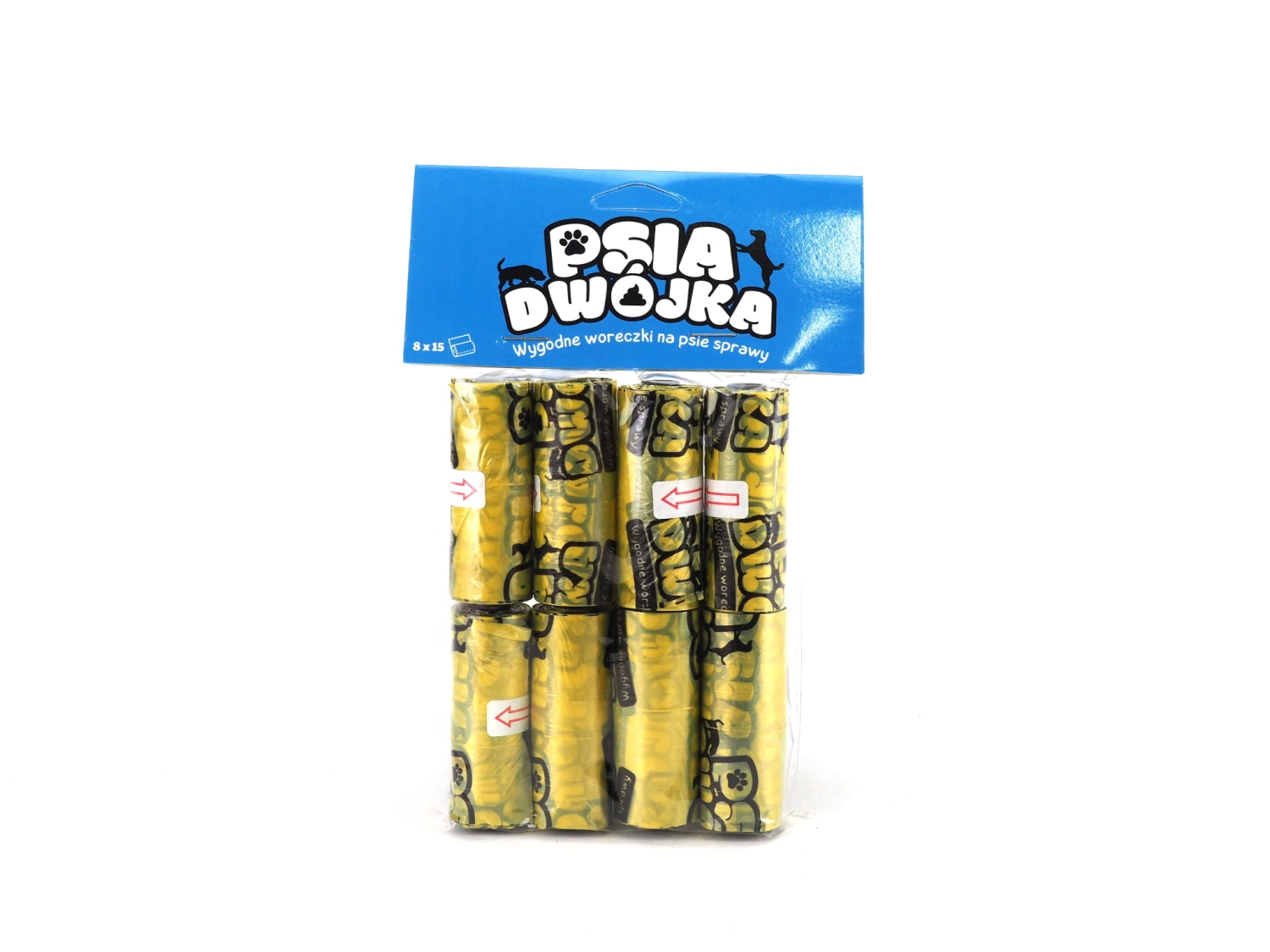Woreczki na psie odchody, woreczki na odchody psa, woreczki na odchody - Psia Dwójka