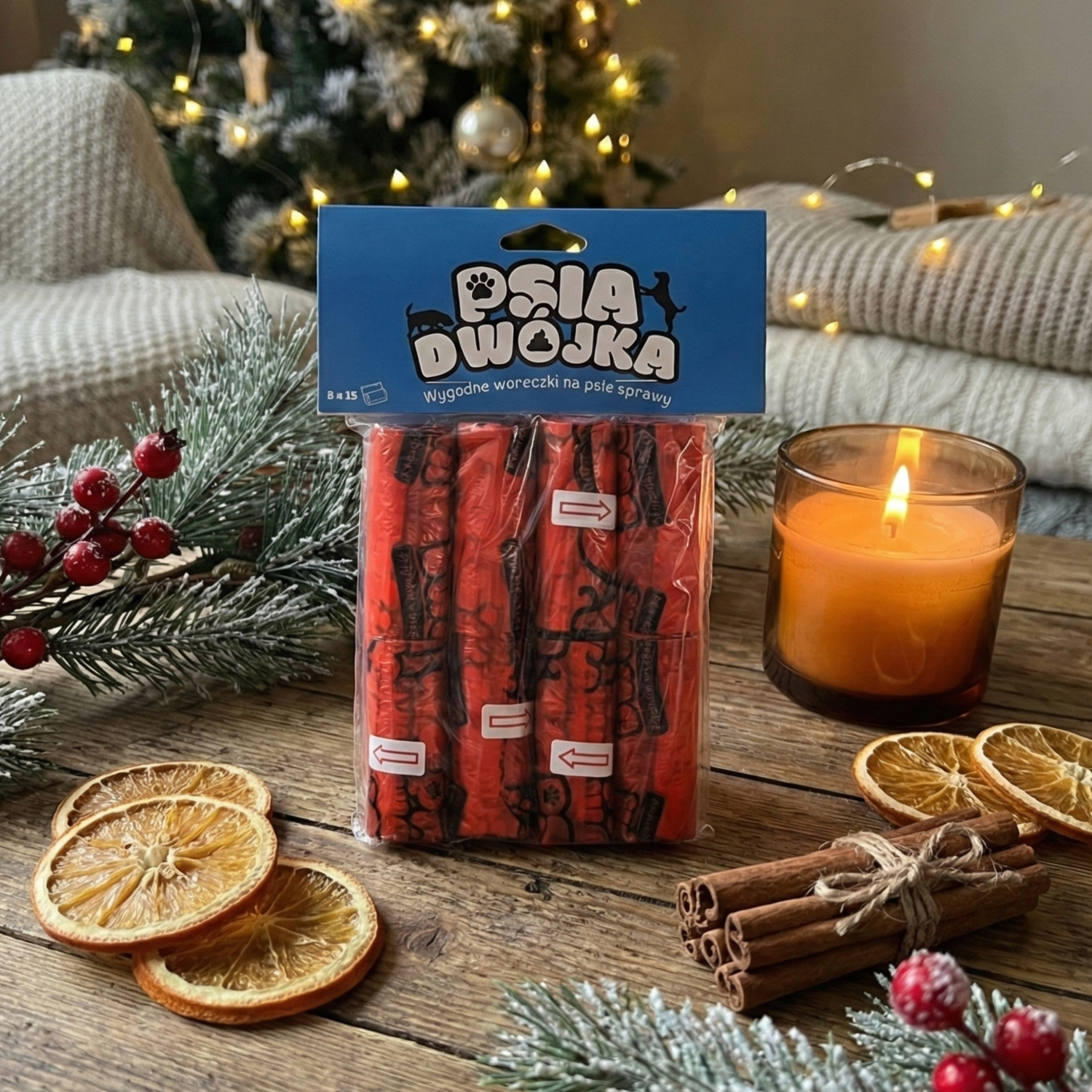 Woreczki na psie odchody, woreczki na odchody psa, woreczki na odchody - Psia Dwójka